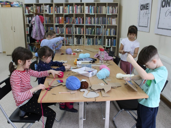 "Ferie w bibliotece” - 2025.02.13 - Biblioteka Multimedialna "Czytnik"