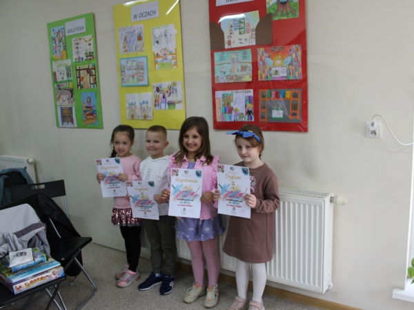 Konkurs plastyczny pn. "Biblioteka w oczach dzieci" - 2025.03.19 - Biblioteka Multimedialna "Czytnik"