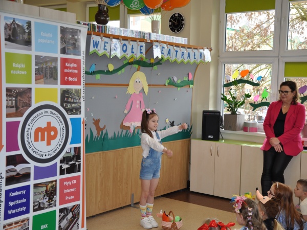 "Wesołe Teatrałki" - konkurs recytatorski dla dzieci z lubińskich przedszkoli" - 2026.03.26 - Filia nr 4