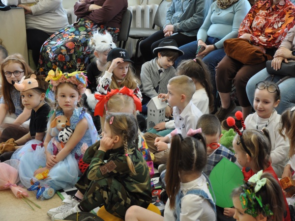 "Wesołe Teatrałki" - konkurs recytatorski dla dzieci z lubińskich przedszkoli" - 2026.03.26 - Filia nr 4
