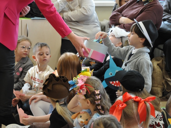 "Wesołe Teatrałki" - konkurs recytatorski dla dzieci z lubińskich przedszkoli" - 2026.03.26 - Filia nr 4